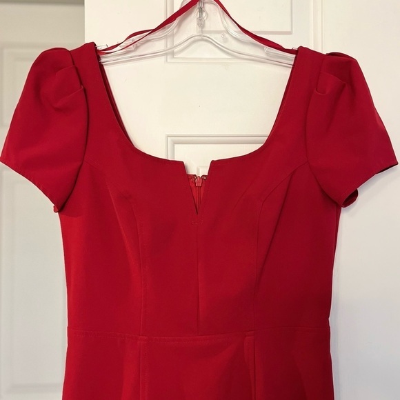 Roxy Earle X Le Chateau Fitted Short Sleeve Bodycon Dress 2 - Picture 4 of 14